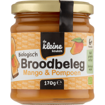 De Kleine Keuken Biologisch Broodbeleg Mango & Pompoen 6+ Maanden - JUMBO