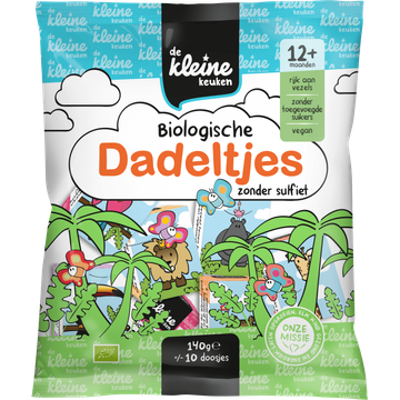 De Kleine Keuken Biologische Dadeltjes Zonder Sulfiet 12+ Maanden - JUMBO