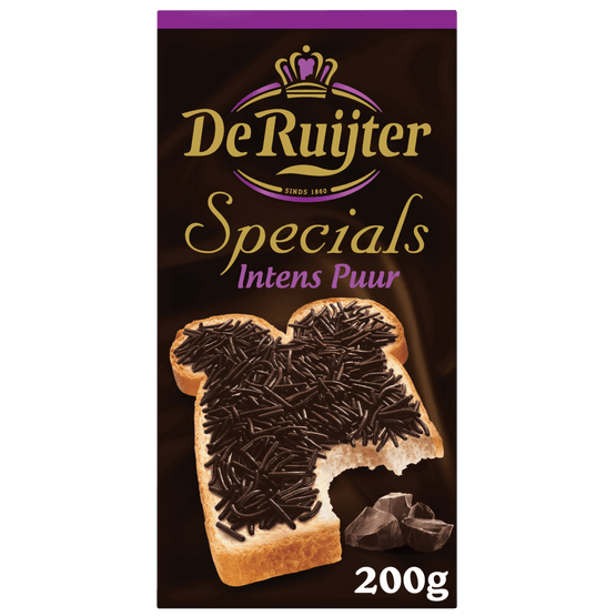 De Ruijter Chocoladehagel specials intens puur - Dirk