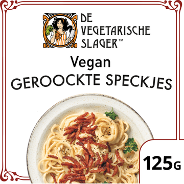 De Vegetarische Slager Geroockte Speckjes Vegan - JUMBO