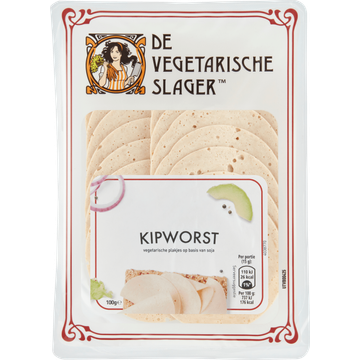 De Vegetarische Slager Kipworst - JUMBO