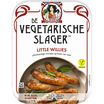 De Vegetarische Slager Little Willies Vegan - JUMBO