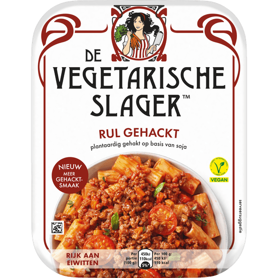 De Vegetarische Slager Vegetarisch gehackt rul - Dirk