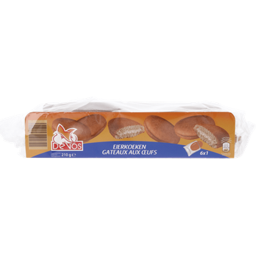 De Vos Eierkoeken 6 Stuks - JUMBO