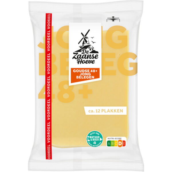 De Zaanse Hoeve Jong Belegen 48+ Plakken Voordeelpak - Albert Heijn
