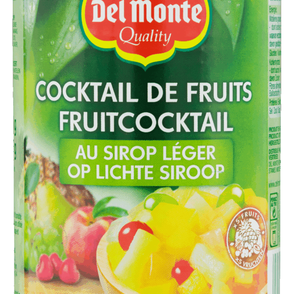 Del monte Fruitcocktail op siroop - PLUS