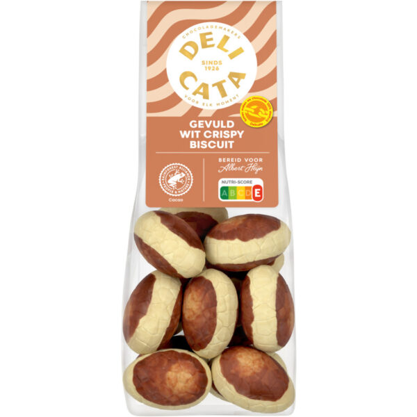 Delicata Paaseitjes Gevuld Wit Crispy Biscuit - Albert Heijn