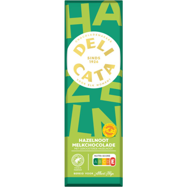 Delicata Reep Melkchocolade Hazelnoot - Albert Heijn