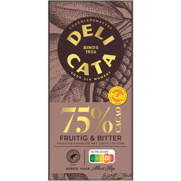 Delicata Reep Puur 75% Cacao - Albert Heijn