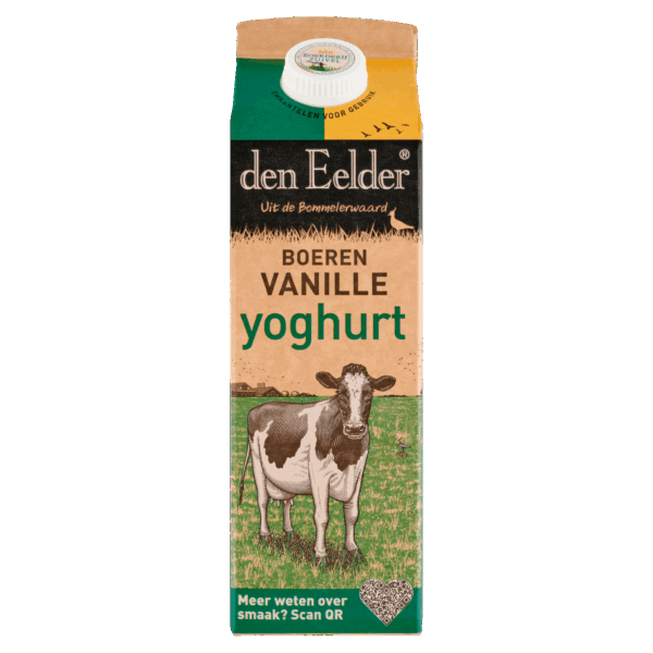 Den Eelder Boeren vanilleyoghurt - PLUS