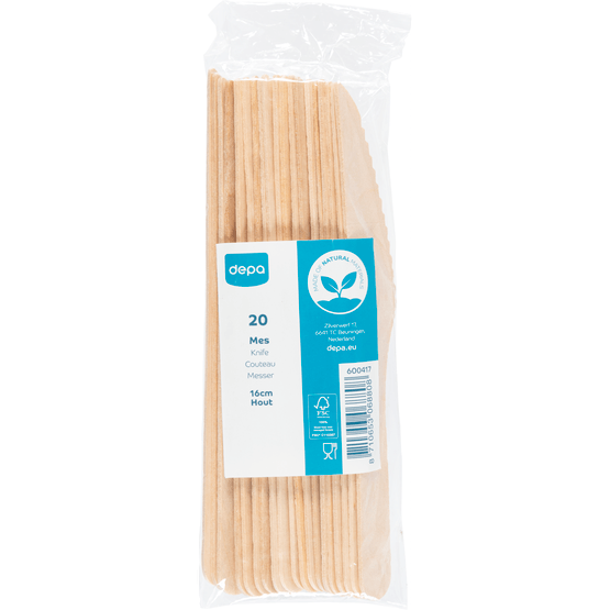 Depa Mes hout 16 cm - Dirk