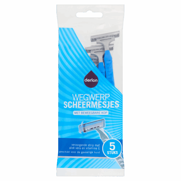 Derlon Wegwerpscheermesjes - PLUS