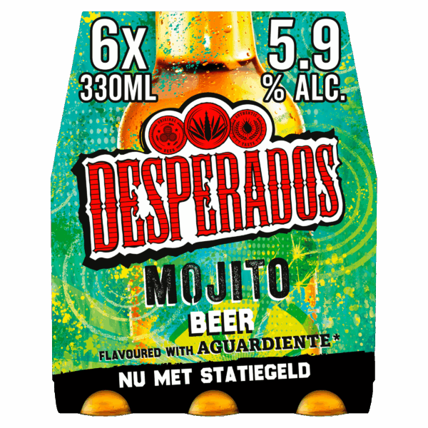 Desperados Mojito Bier Fles - PLUS