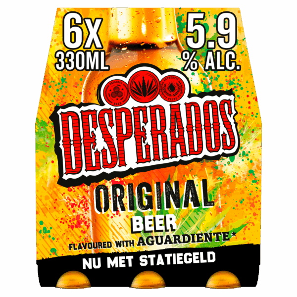 Desperados Original bier fles - PLUS