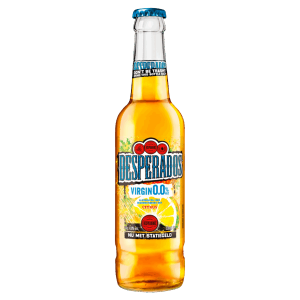 Desperados Virgin 0.0 bier fles - PLUS