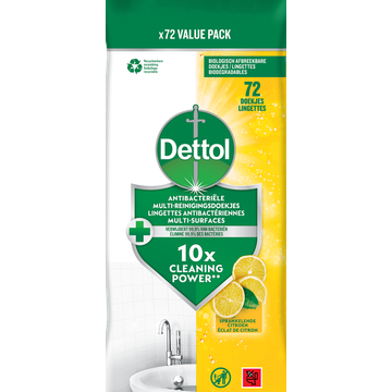 Dettol Doekjes Citrus 72 Stuks - JUMBO