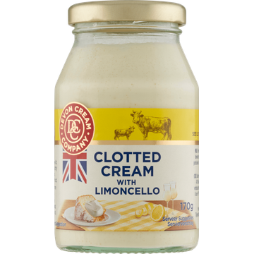 Devon Cream Company Clotted Cream with Limoncello - JUMBO