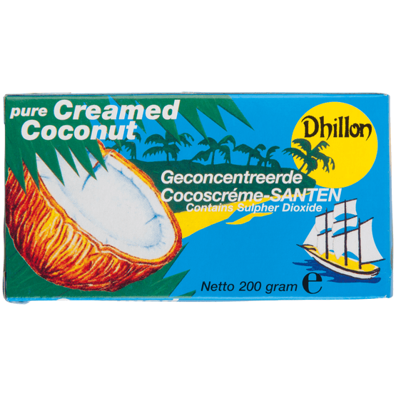 Dhillon Santen cocoscrème - Dirk
