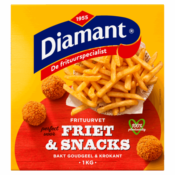 Diamant Frituurvet vast original - PLUS