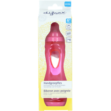 Difrax Handgreepfles groot Difrax - JUMBO