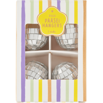 Disco Paasei Hangers 4 Stuks - JUMBO