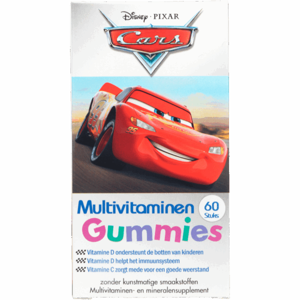 Disney Cars Kinder Multivitaminen - PLUS