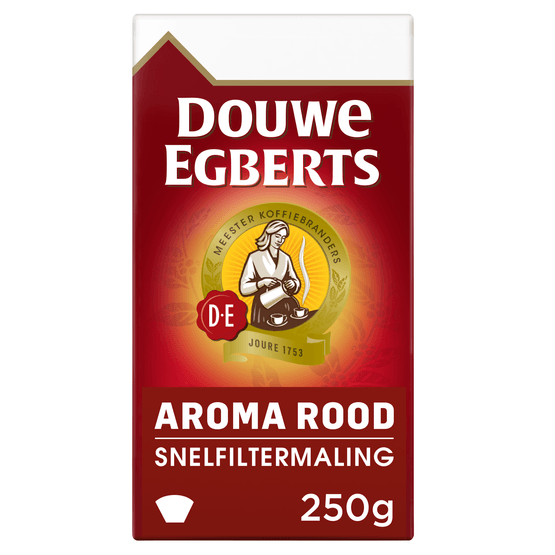 Douwe Egberts Aroma Rood filterkoffie - Dirk