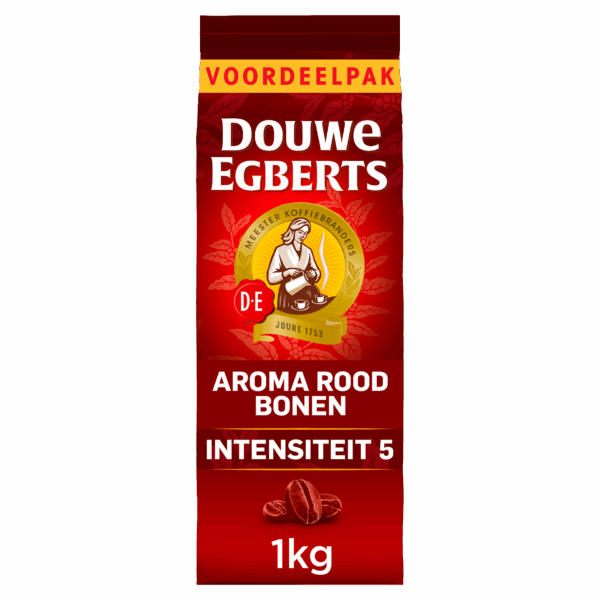 Douwe Egberts Aroma Rood koffiebonen voordeelpak - PLUS