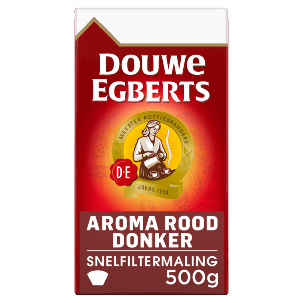 Douwe Egberts Aroma rood donker filterkoffie - PLUS