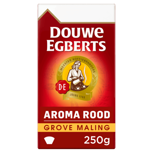 Douwe Egberts Aroma rood grove maling filterkoffie - PLUS