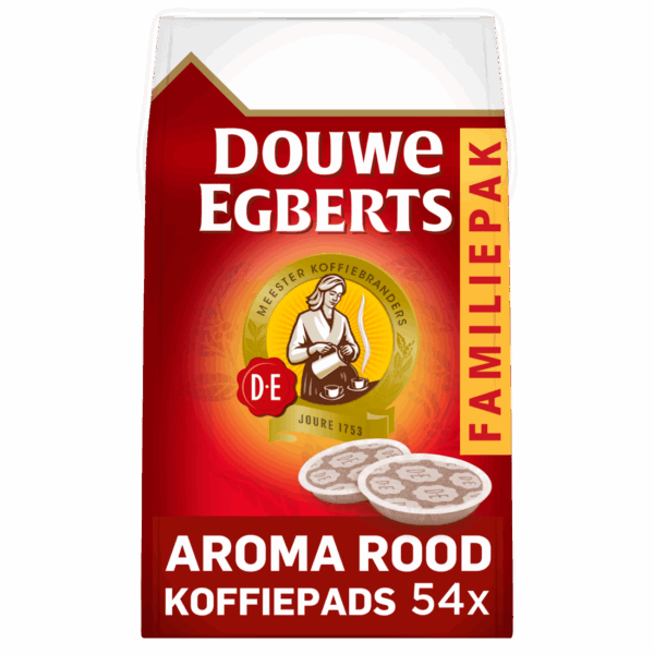Douwe Egberts Aroma rood koffiepads - PLUS