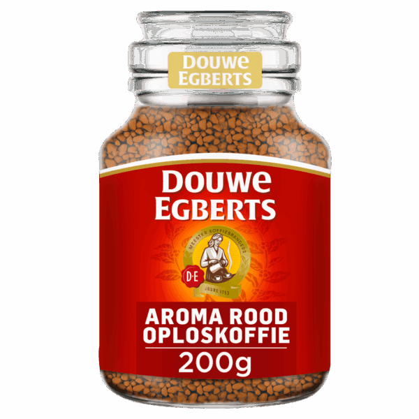 Douwe Egberts Aroma rood oploskoffie - PLUS