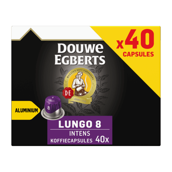 Douwe Egberts Capsules Lungo 8 Intens - PLUS