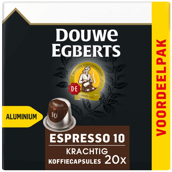 Douwe Egberts Espresso Krachtig koffiecups voordeelpak - Dirk