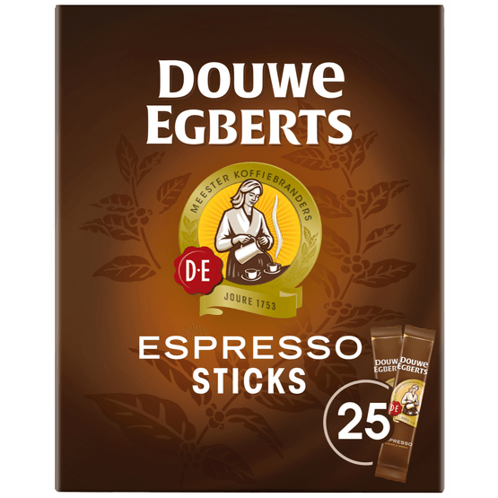 Douwe Egberts Espresso sticks oploskoffie - Dirk