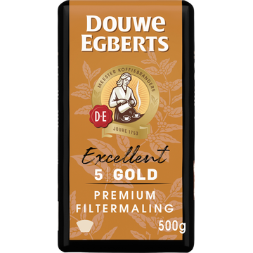 Douwe Egberts Excellent Gold Filtermaling - JUMBO