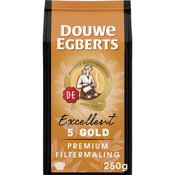 Douwe Egberts Excellent Gold Filtermaling - JUMBO
