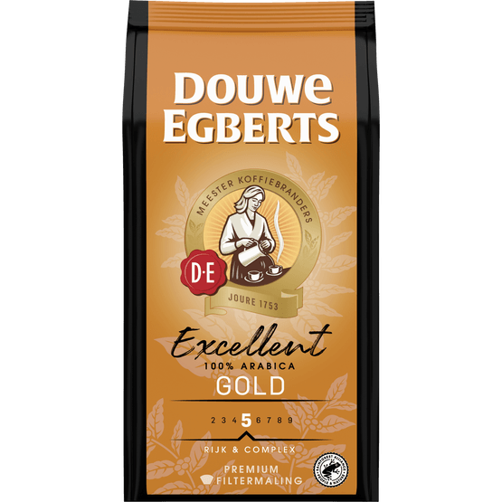 Douwe Egberts Filterkoffie Excellent Gold Sterkte 5 - Dirk