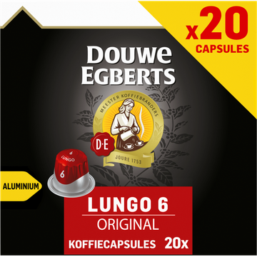 Douwe Egberts Lungo Original Koffiecups - JUMBO