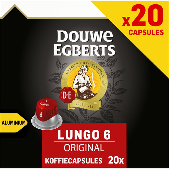 Douwe Egberts Lungo Original koffiecups voordeelpak - Dirk