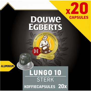 Douwe Egberts Lungo Sterk Koffiecups 20 Stuks - JUMBO