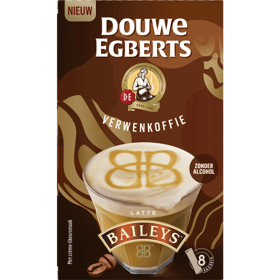 Douwe Egberts Oploskoffie latte baileys - Dirk