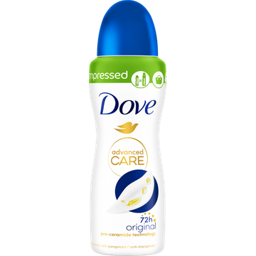 Dove Advanced Care Anti-Transpirant Deodorant Spray Original - JUMBO