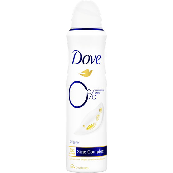 Dove Deospray original 0% - Dirk