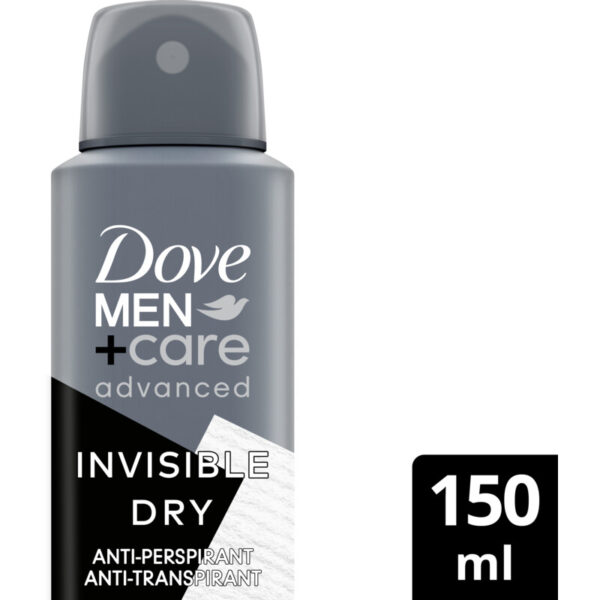 Dove Men+Care Advanced Invisible Dry Deodorant Spray - Albert Heijn