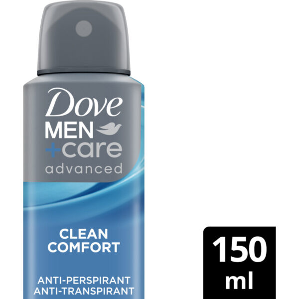 Dove Men+Care Clean Comfort Deodorant Spray - Albert Heijn