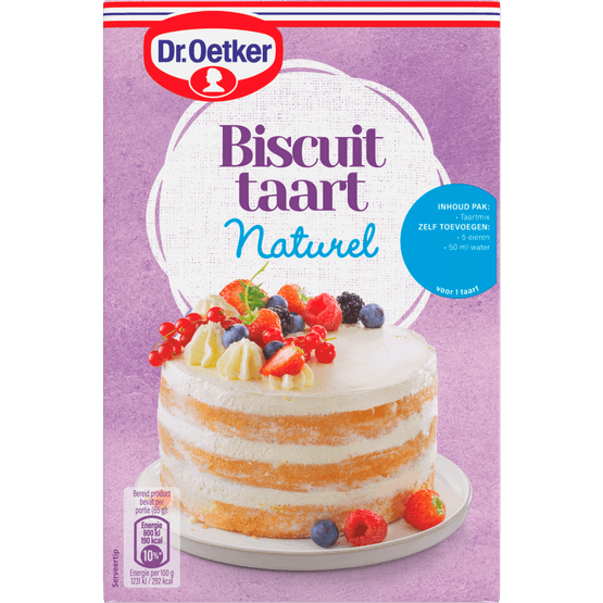 Dr. Oetker Basismix biscuittaart - Dirk