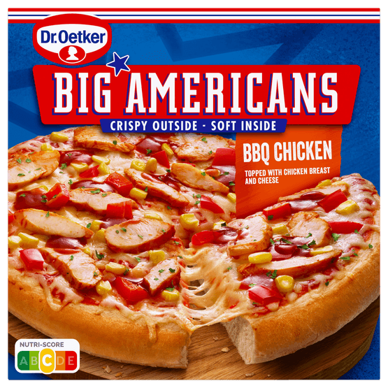Dr. Oetker Big Americans pizza bbq chicken - Dirk