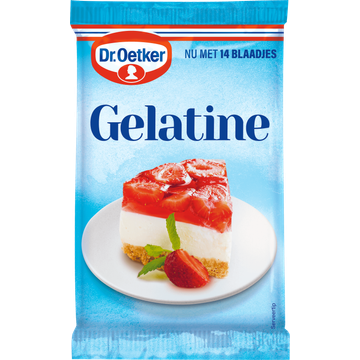 Dr. Oetker Bladgelatine helder - JUMBO