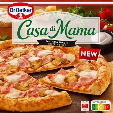 Dr. Oetker Casa di Mama Pizza Pancetta Funghi Truffel Style - JUMBO